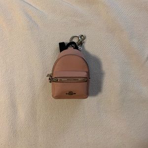 Coach mini backpack keychain
